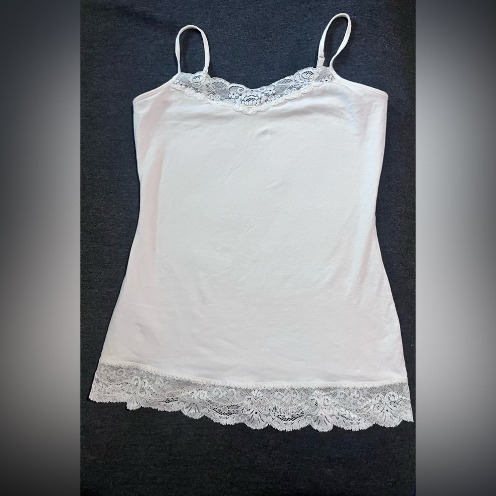 White vintage top